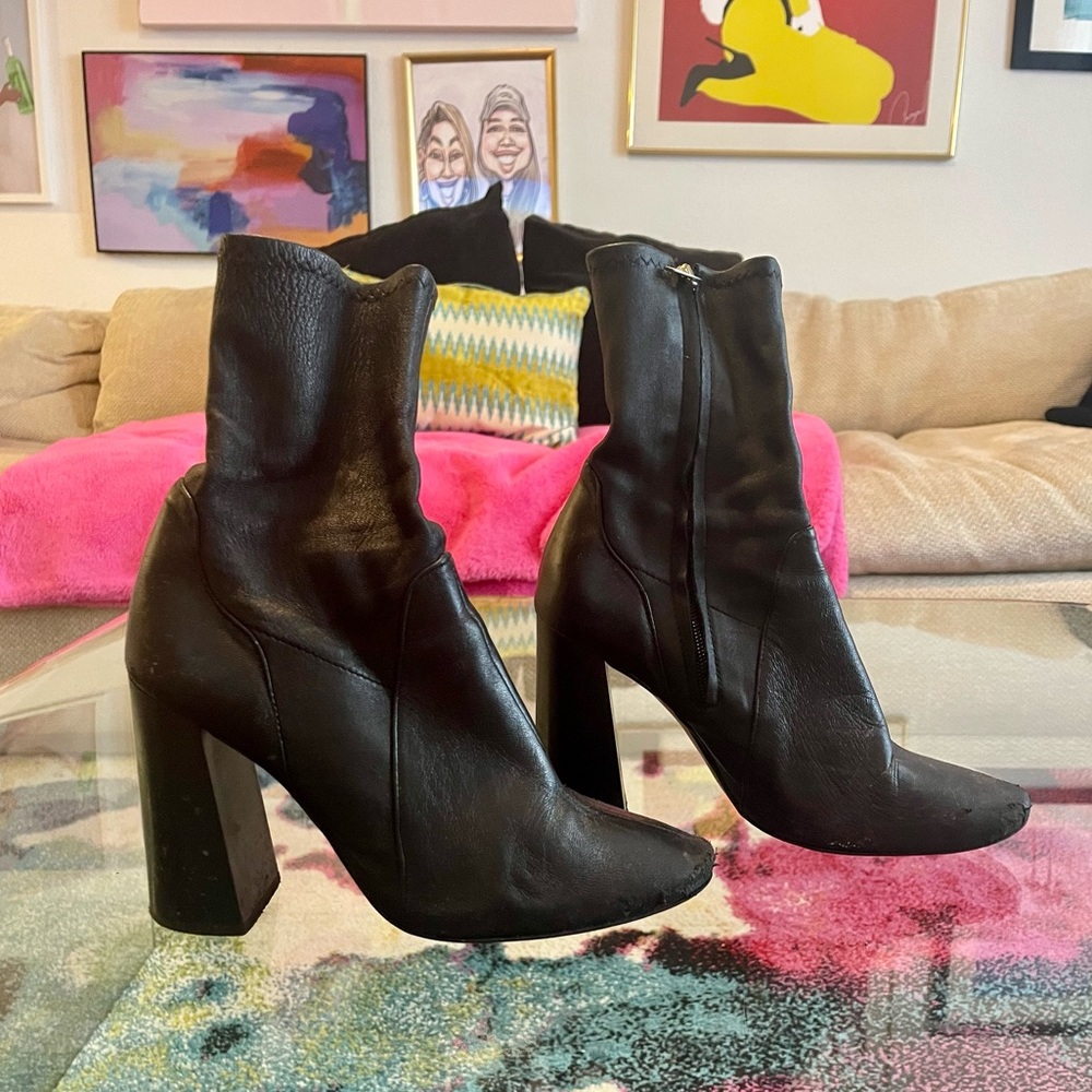 Leather Boots